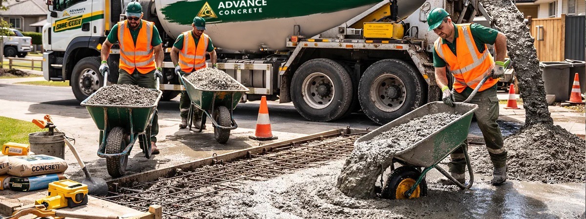 Concrete Barrowing Service